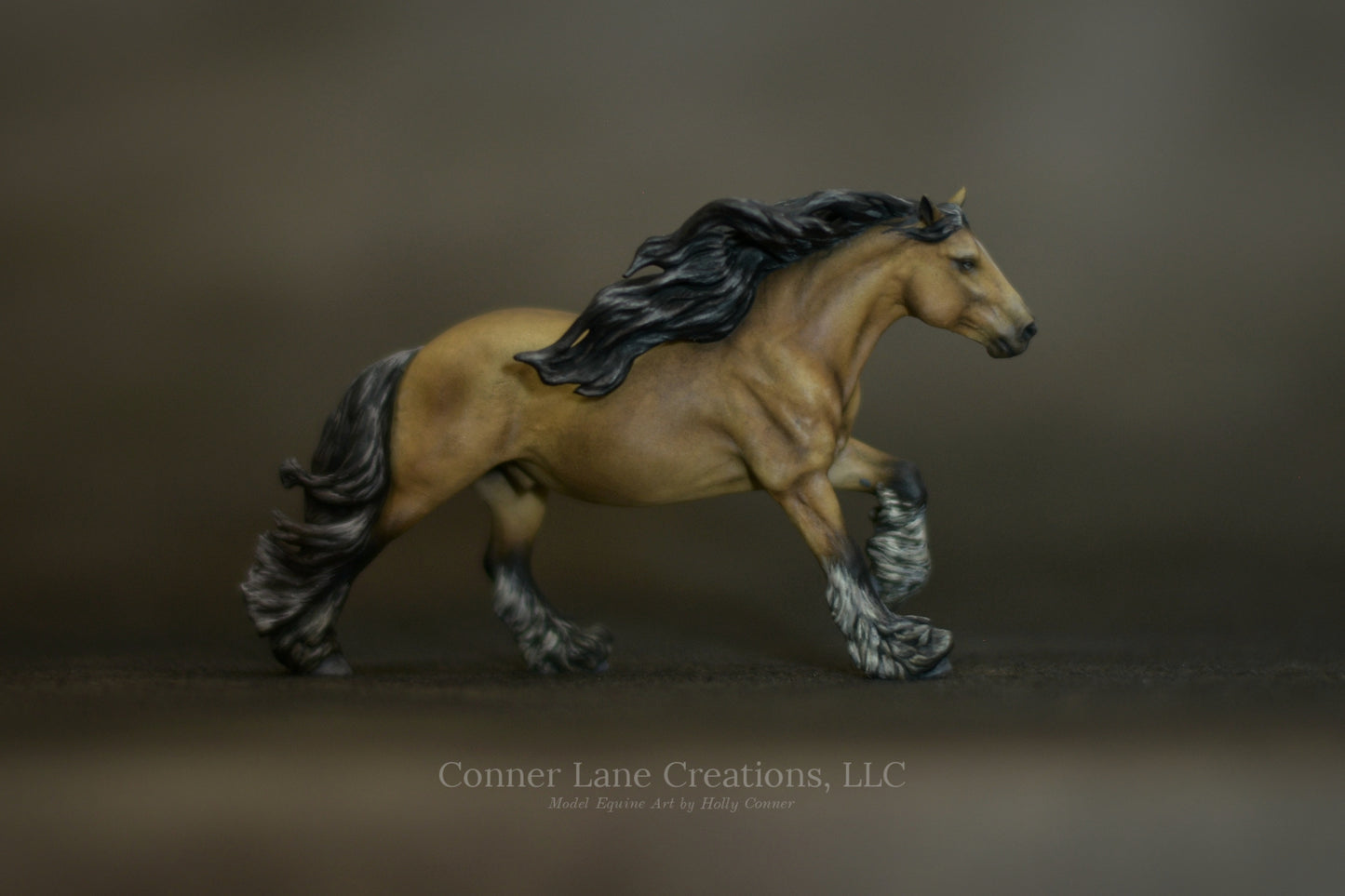 Micro Signature Series - Painted Buckskin Dagda