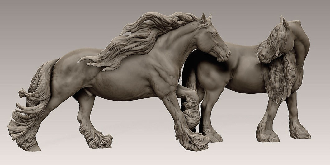 "Dagda" 1:9 Vanner Stallion LE of 50