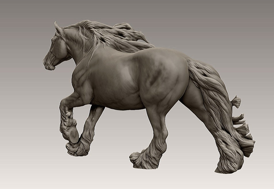 "Dagda" 1:9 Vanner Stallion LE of 50