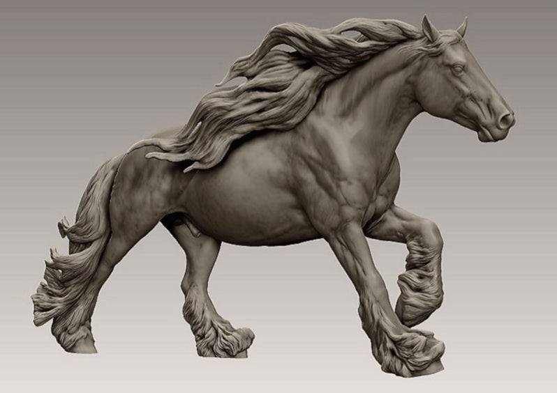 "Dagda" 1:9 Vanner Stallion LE of 50