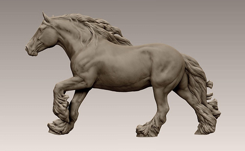 "Dagda" 1:9 Vanner Stallion LE of 50