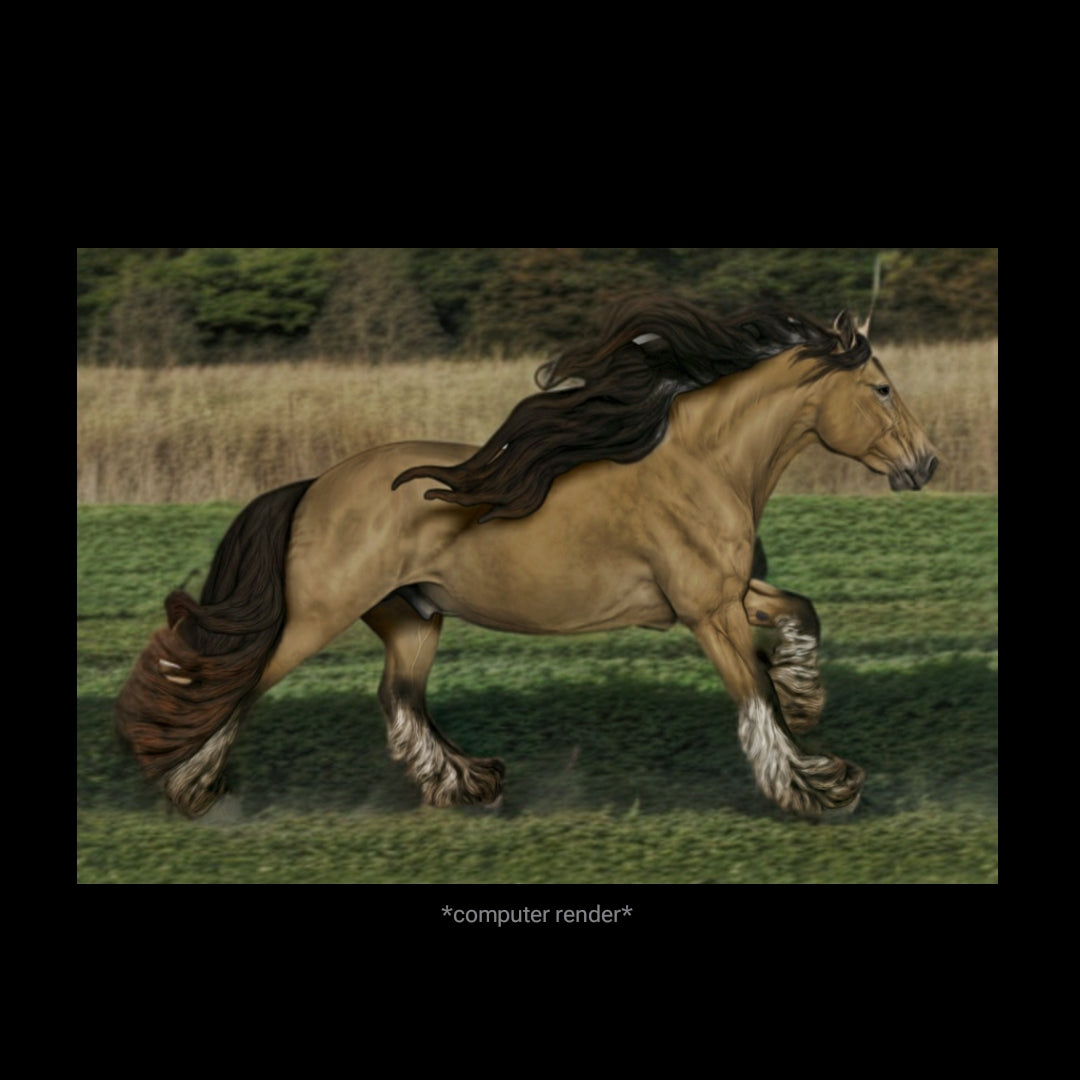 "Dagda" 1:9 Vanner Stallion LE of 50