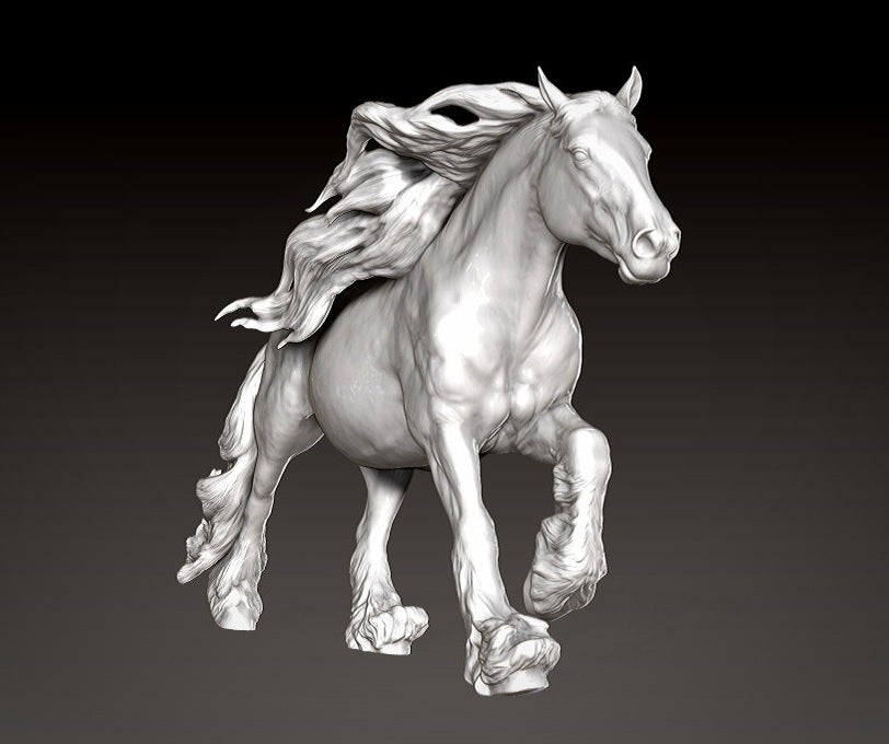 "Dagda" 1:9 Vanner Stallion LE of 50