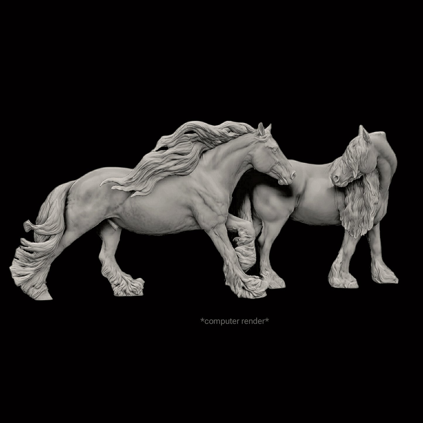 "Dagda" 1:9 Vanner Stallion LE of 50