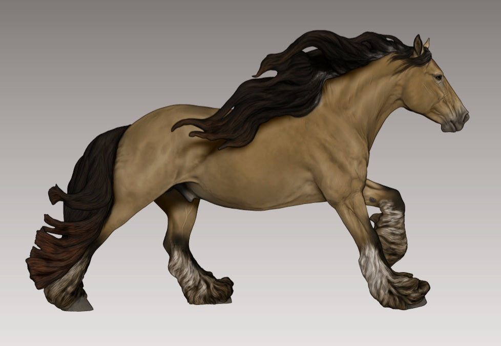 "Dagda" 1:9 Vanner Stallion LE of 50