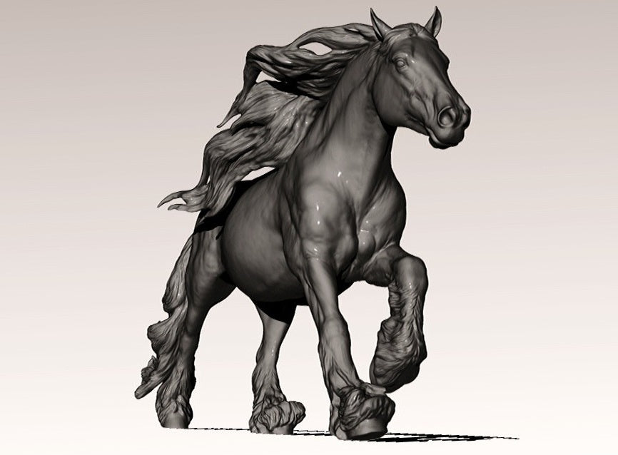 "Dagda" 1:9 Vanner Stallion LE of 50